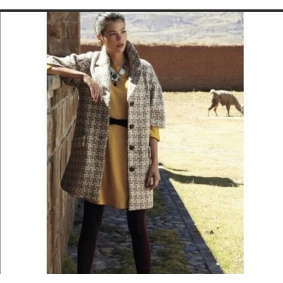 Girls From Savoy Womens Fit Flare Dress XS Mustard Yellow Twee ASO Taylor Swift - Picture 3 of 12